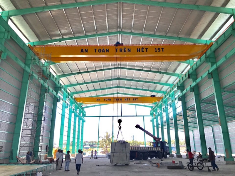 Cầu trục dầm đôi