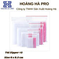 Túi zipper đa dạng kích thước