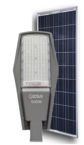 Đèn đường thấu kính NLMT 500W Ledsun