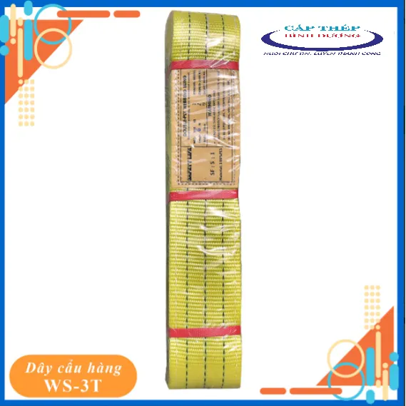 Cáp vải cẩu hàng 3 tấn
