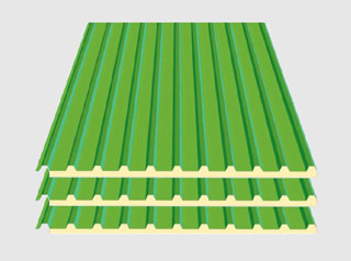 Tấm lợp 3 lớp 11 sóng
