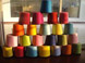 Sợi Polyester màu