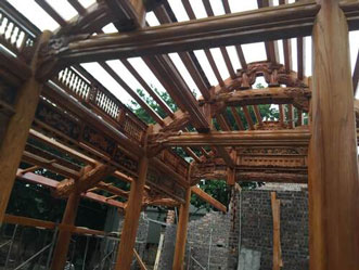 Nhà gỗ 5 gian