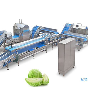 Dây chuyền chế biến và đóng gói rau củ quả