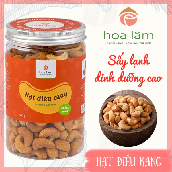 Hạt điều lụa rang không muối