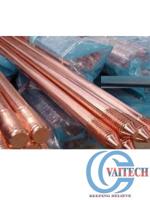 Cọc tiếp địa thép mạ đồng Ấn Độ
