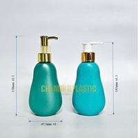 Chai HDPE 150ml-1 dẹp xanh