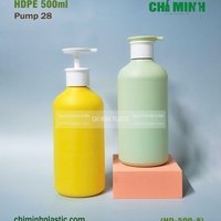 Chai HDPE 500ml -8B
