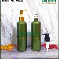 Chai nhựa PET 250ml-6 vai bầu cao