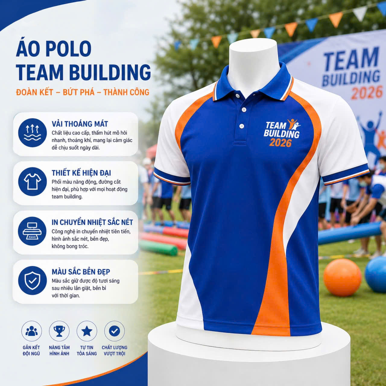Áo thun Team Buliding