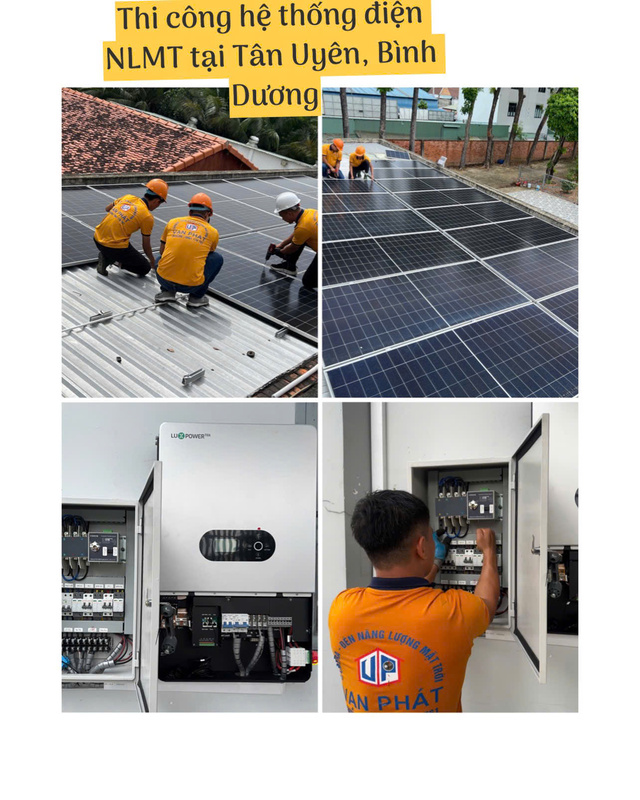 Thi công hệ thống điện năng lượng mặt trời