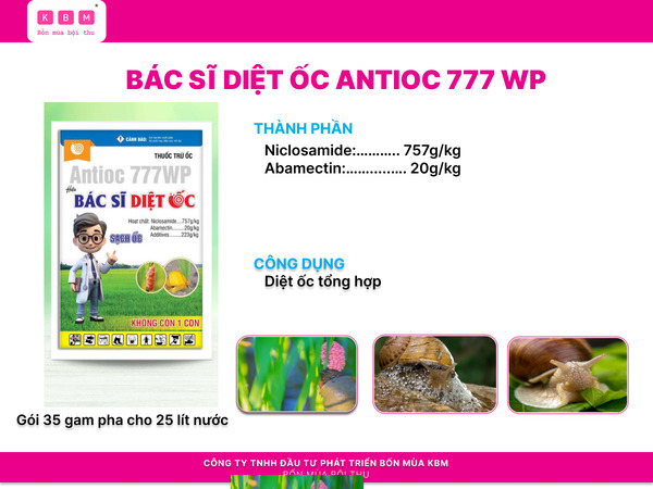 Bác sĩ diệt ốc tổng hợp