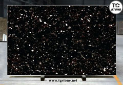 Đá tự nhiên màu đen Black Galaxy