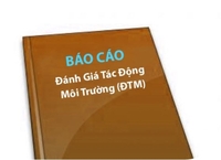 Lập báo cáo đánh giá tác động môi trường