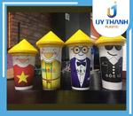 Ly trà sữa nón lá