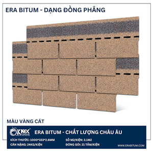 Ngói Bitum đồng phẳng