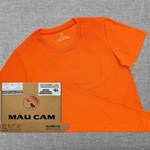 Áo thun unisex supe basic - Cam