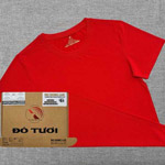 Áo thun unisex supe basic - Đỏ tươi