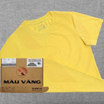 Áo thun unisex supe basic - Vàng