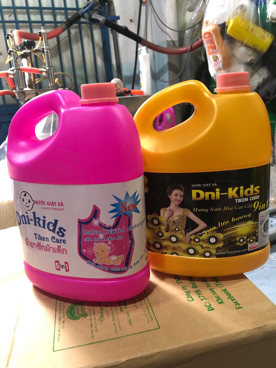 Nước giặt bột giặt