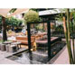 Thác nước sân vườn kiểu Âu cho quán cafe nhà hàng
