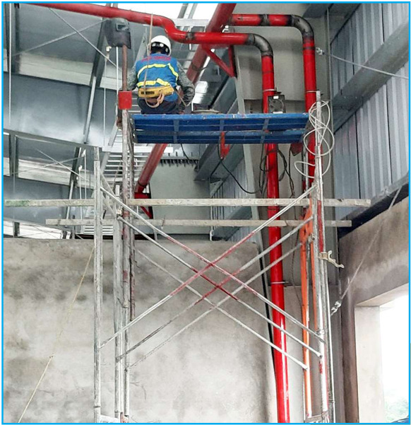 Thi công hệ ống đường điện trong nhà xưởng