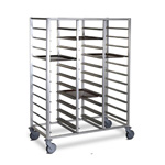 Xe đẩy inox nhiều khay