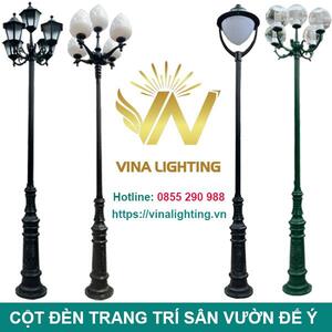 Cột đèn trang trí sân vườn Y 2