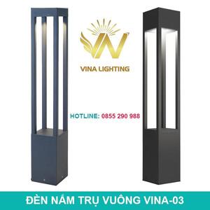 Đèn nấm trụ vuông Vina-03