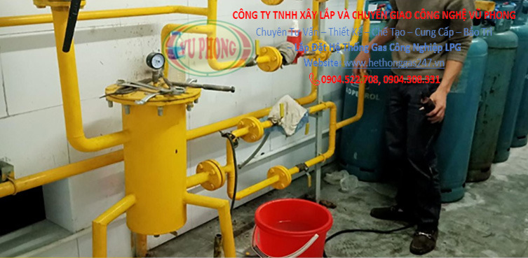 Lắp đặt hệ thống gas công nghiệp LPG