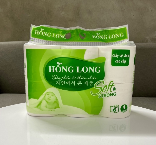 Giấy vệ sinh cao cấp Hồng Long