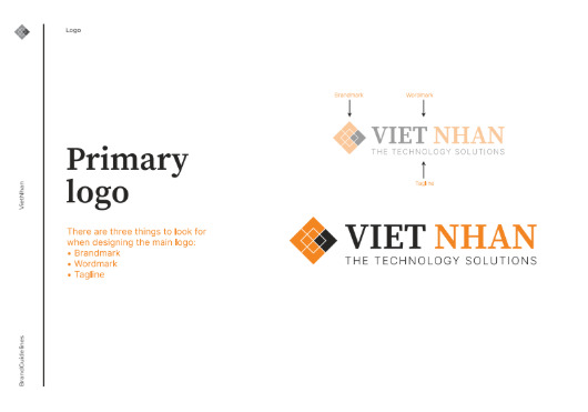 Thiết kế Brand Guideline cho VietNhan