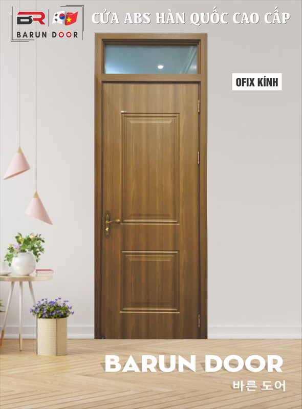 Cửa ô fix kính