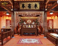 Thiết kế nhà thờ họ đẹp