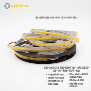 Cuộn dây LED FCOB 24V trong nhà IP20