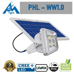 Đèn pha năng lượng mặt trời 10w PHL-WW1.0