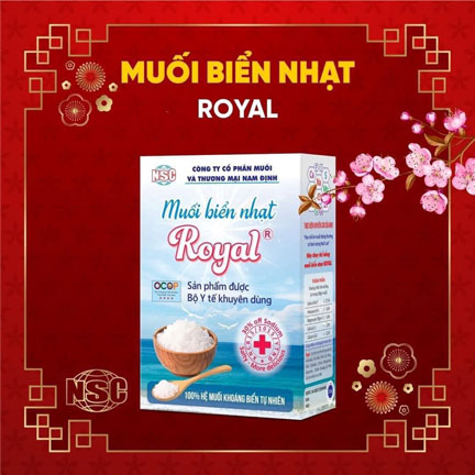 Muối biển nhạt Royal