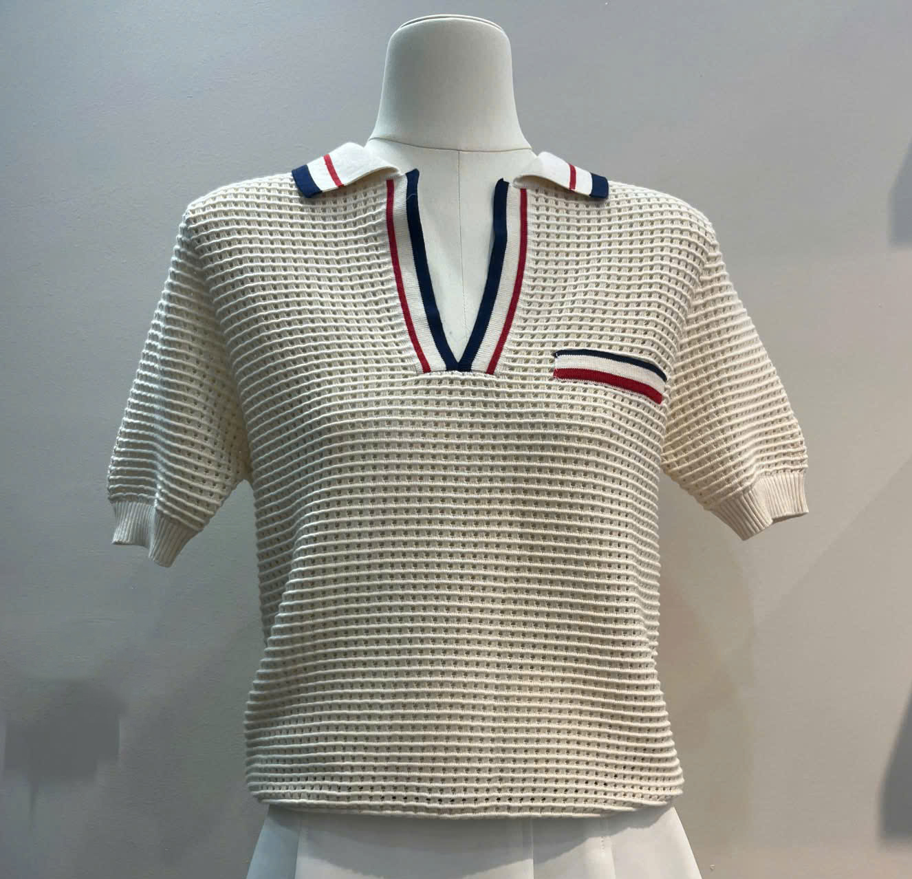 Áo Polo nữ thời trang chất liệu 100% cotton