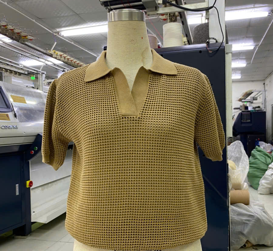 Áo Polo nữ thời trang chất liệu 100% cotton