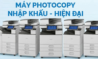 Máy photocopy nhập khẩu chính hãng