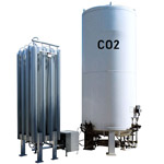 Khí CO2 lỏng nạp bồn trạm công nghiệp 5-25 tấn