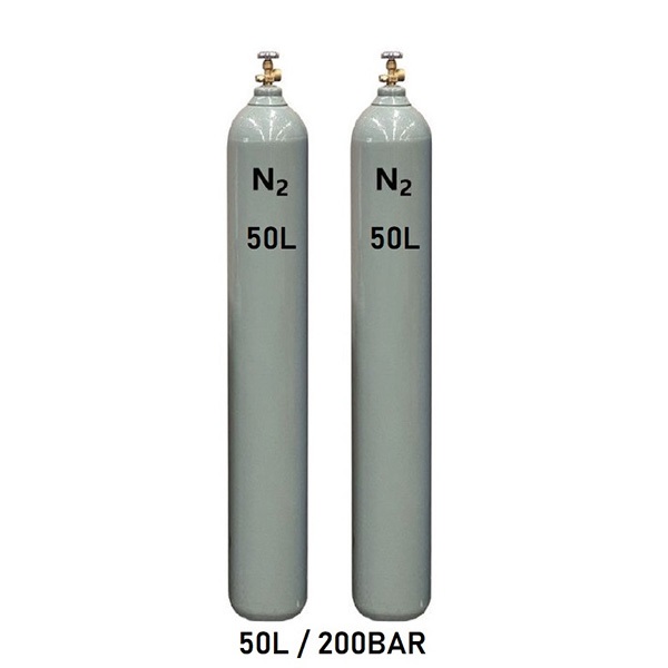Khí Nito công nghiệp 4.0 chai 50lít 200bar