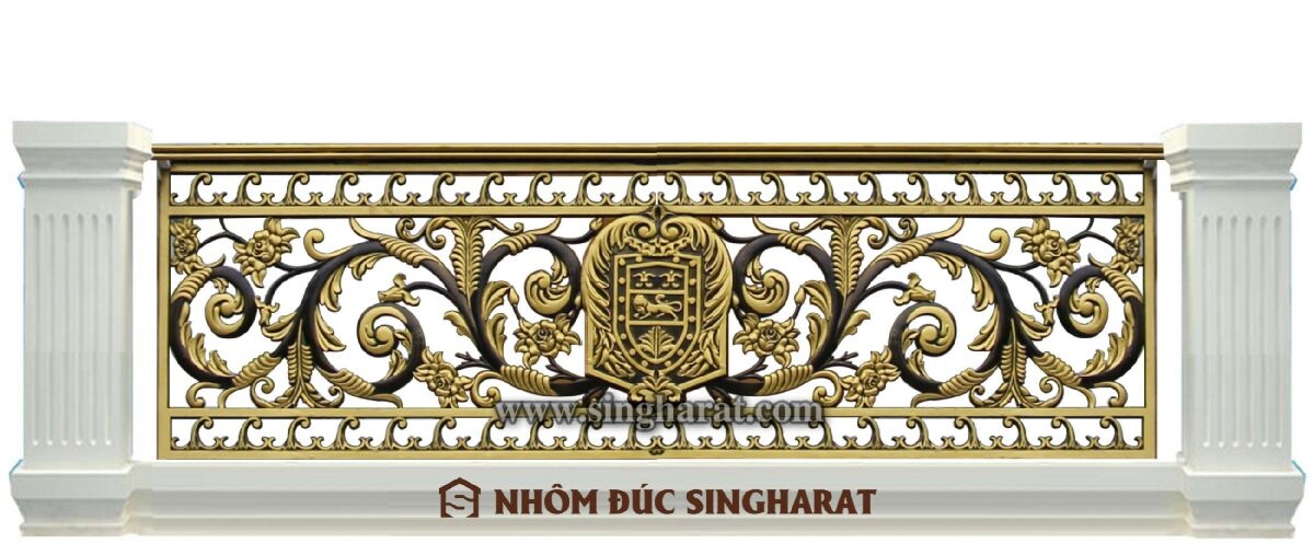 Lan can nhôm đúc Singharat