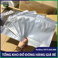 Túi zip bạc