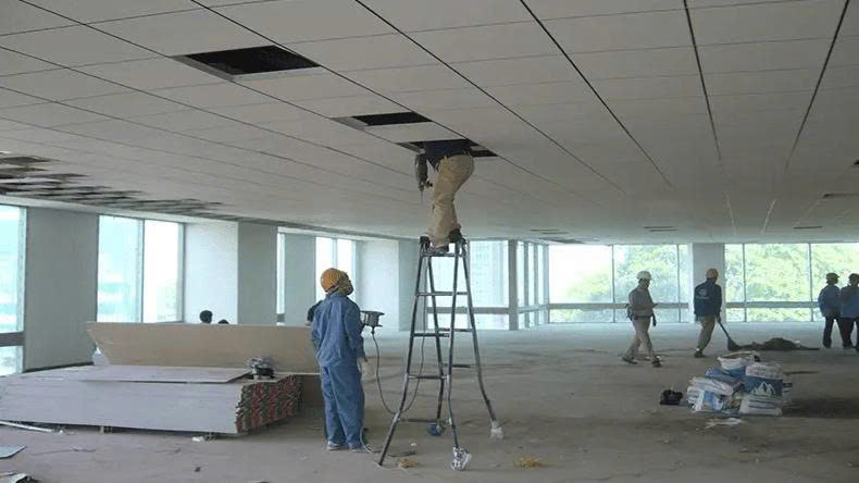 Sửa chữa trần thạch cao nhà xưởng