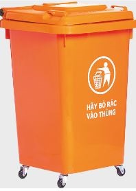 Thùng rác nhựa 60L