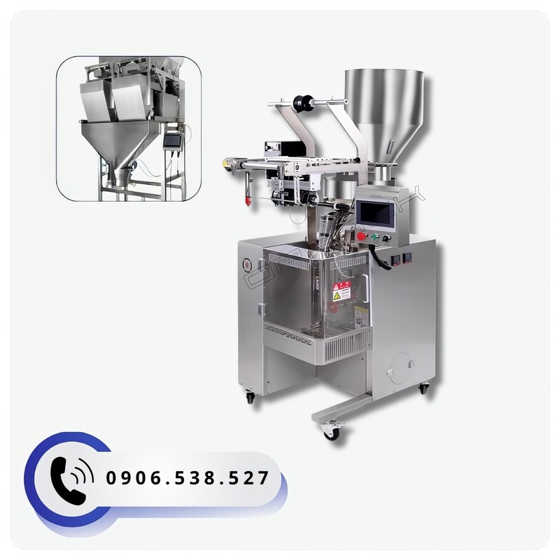 Máy đóng gói dạng hạt 2 đầu cân