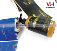 Nhãn decal ép kim mỹ phẩm