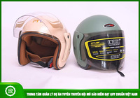 Mũ bảo hiểm đạt quy chuẩn Việt Nam