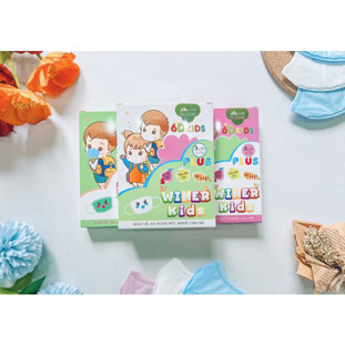 Khẩu trang y tế WINER KIDS - 6D Plus ( 3 lớp kháng khuẩn)